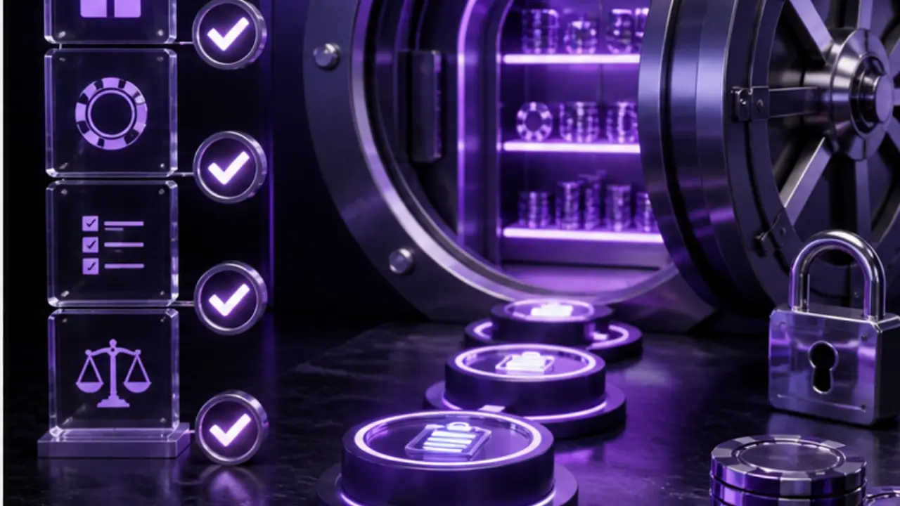 Malta casino bonuses decision checklist in the purple and black MGA Casinos visual style