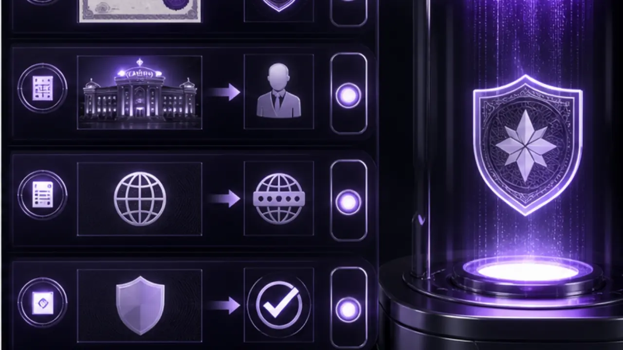 MGA license check decision checklist in the purple and black MGA Casinos visual style