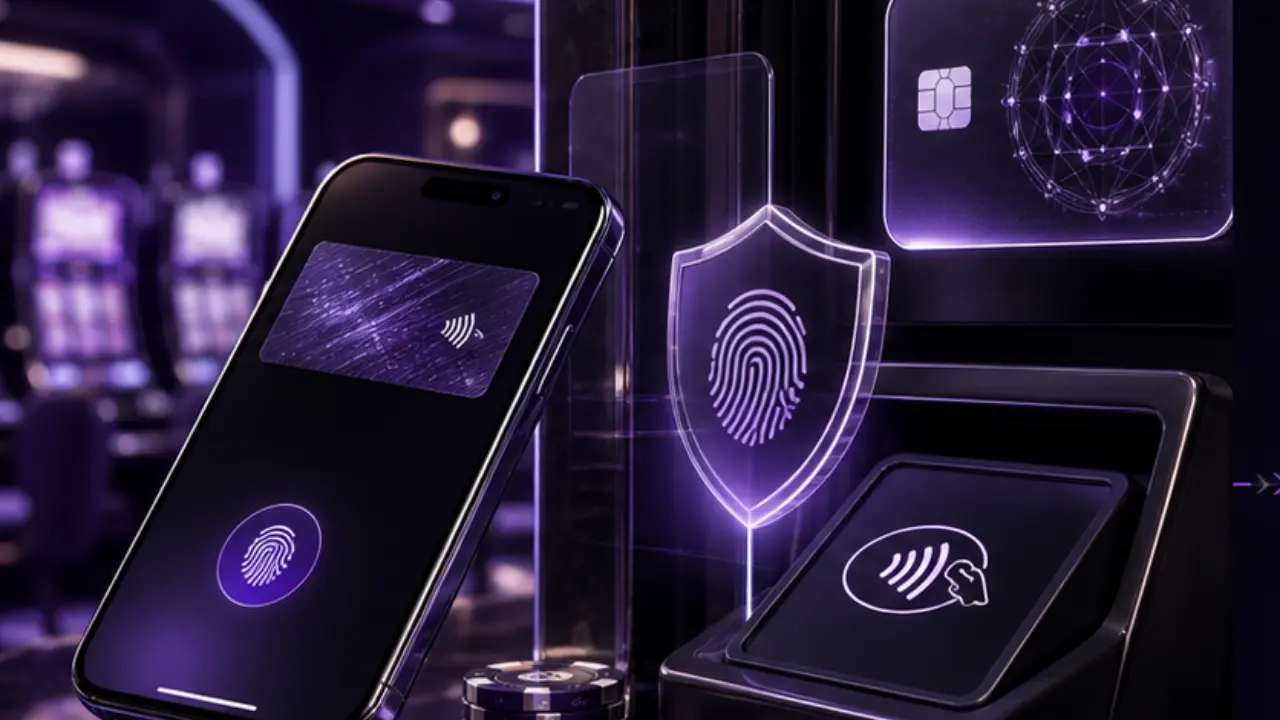 Apple Pay casino deposits comparison dashboard in the purple and black MGA Casinos visual style